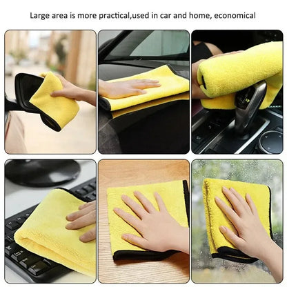 Thicken Microfiber Car Washing Drying Towels
Super Absorbent Auto Detailing Cleaning Cloth