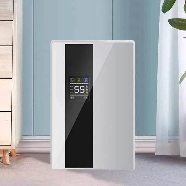 2.2L Dehumidifier with Remote Control and Large LCD Screen Display