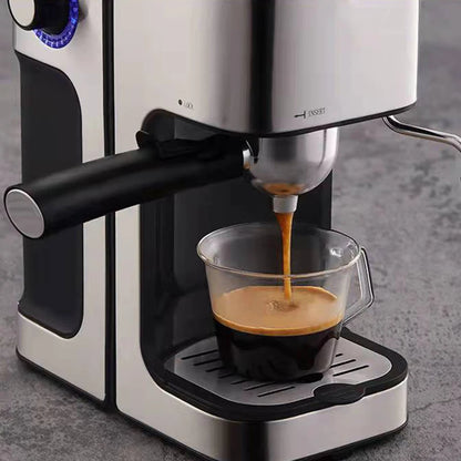 Home Office Small Drip Filter Coffee Machine Semi-automatic Steam Milk Frothing Integrated Fancy Italian Brewing Coffee Machine

Small Drip Filter Coffee Machine, Semi-automatic, Steam Milk Frothing, Integrated, Fancy Italian Brewing Coffee Machine