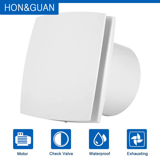 Hon&Guan 6inch 150mm Home Silent Exhaust Fan