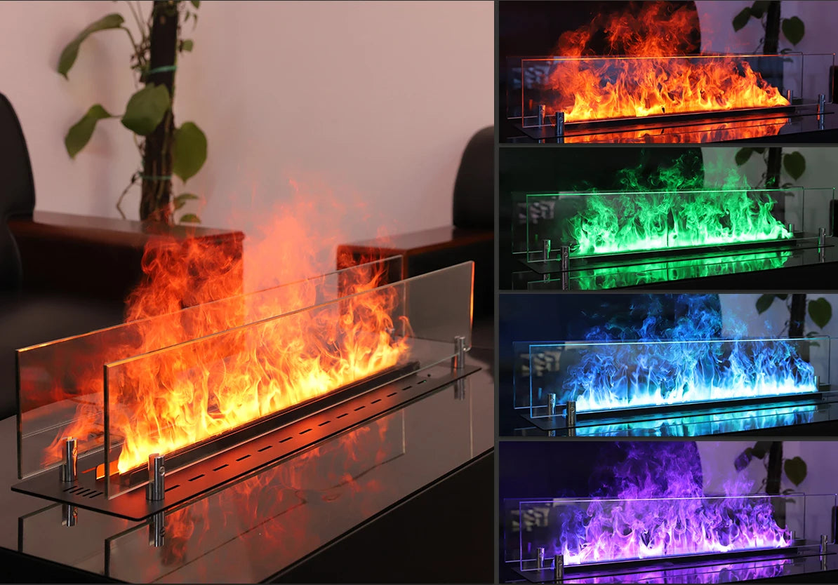 36 Inches 3d Electric Fireplace Steam Cassette