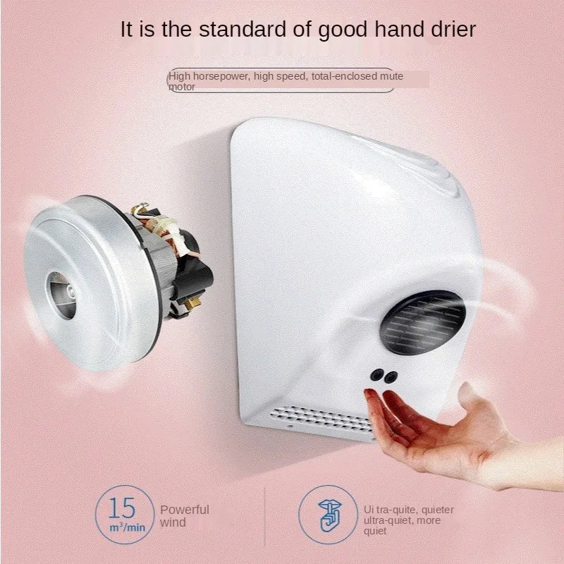 Automatic Infrared Sensor Hand Drying Machine