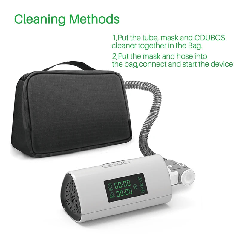 Household CPAP Respirator Ozone Cleaner Portable Ventilator Disinfections Machine