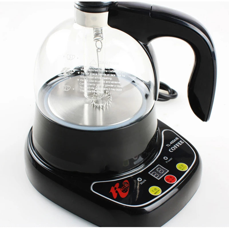 Household Coffee Maker
Commercial Siphon Coffee Pot
Coffee Cooking Machine Set
Electric Glass Coffee Machine
