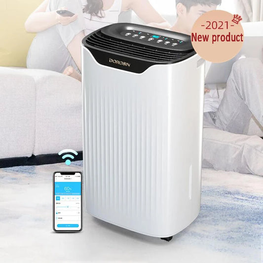Household Dehumidifier with APP Control
Desumidificador Moisture Absorber Air Purifier
Mute Bedroom Basement Moisture-proof Dryer