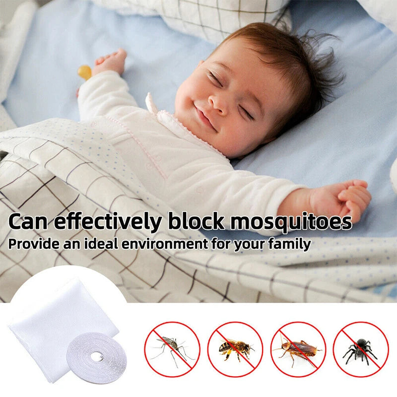 Household Anti-Mosquito Screen Window
Invisible Window Screen DIY Encryption Mosquito Net
1.5x1.3m
Household Anti-Mosquito Screen Window
Invisible Window Screen DIY Encryption Mosquito Net
2m