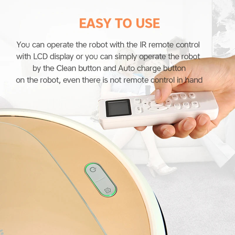 ISEELIFE 1300PA Smart Robot Vacuum Cleaner