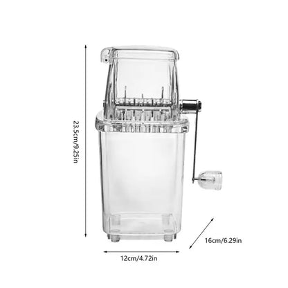 Ice Crushers for Home Juice maker Crusher Transparent Small Crushed Ice Machine