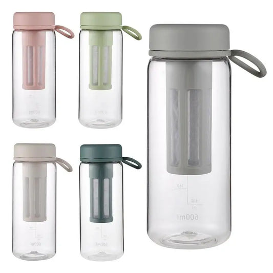 Portable Cold Brew Jar with Scale - Leakproof Iced Coffee Maker