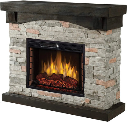Indoor Grey Faux Stone Mantel 42 Inch Sable Mills 3d Electric Fireplace Heater. 

Product Name:
42 Inch Sable Mills 3d Electric Fireplace Heater