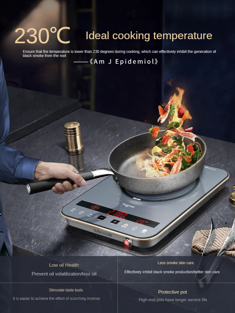 Induction Cooker Hot Pot Panel
Household Induction Cooker 
Intelligent Stir-Fry Cooker