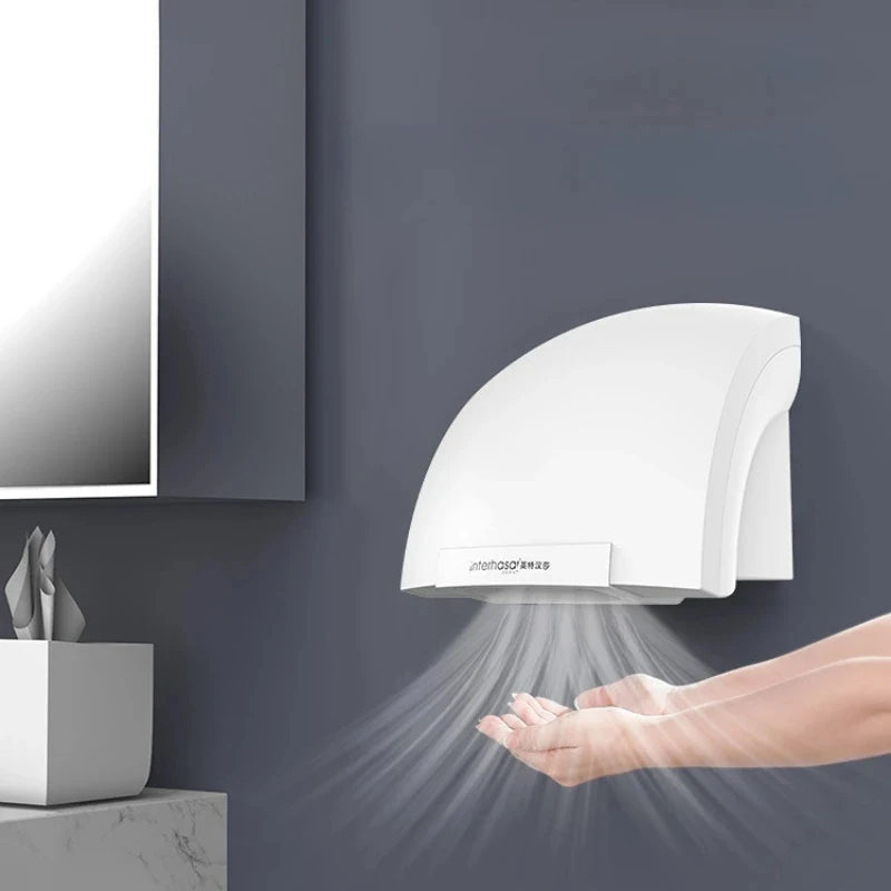 Interhasa Automatic Hand Dryer Smart Induction High Speed Sensor