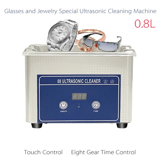 Jiehui Ultrasonic Dishwasher 800ml 35W Timer Cleaner
Bath Ware Jewelry Coin E-Cig Parts Manicure Tool