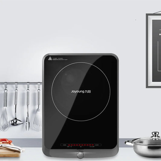 Joyoung Induction Cooker with Soup Pan and Rotary Control - Black