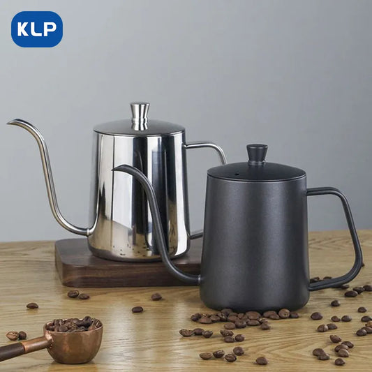 KLP Pour-over coffee maker Hang ear Stainless steel kettle.