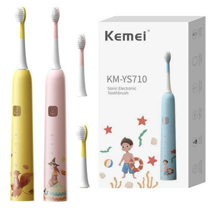 Kemei Kids Rechargeable Electric Toothbrush