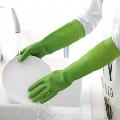 Kitchen Cleaning Latex Dish Washing Gloves