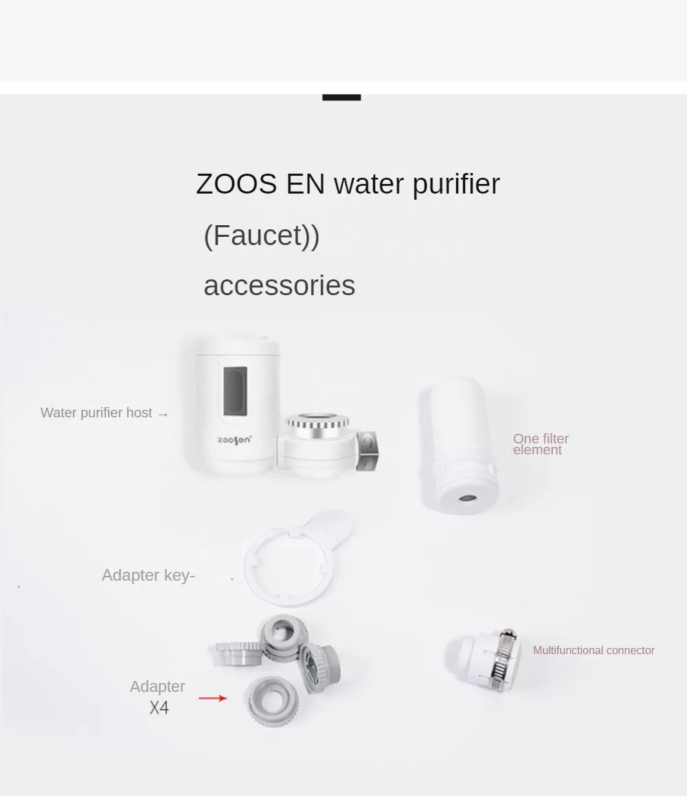 Kitchen Faucet Water Purifier Filter Set
Household Water Purification Filter
Front Window Water Filter Installation
