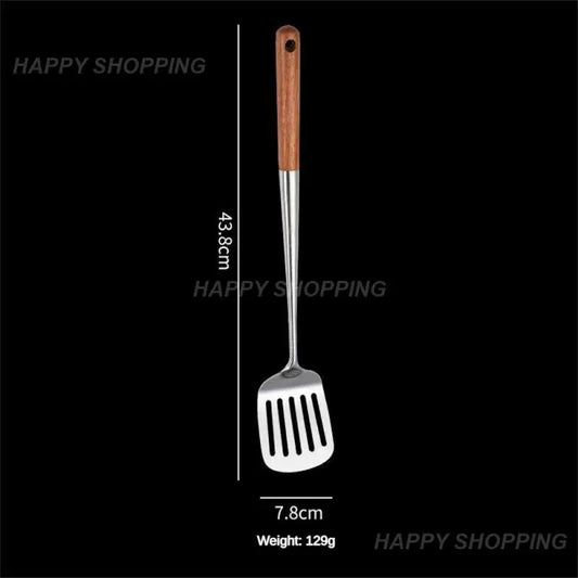 Wok Spatula Iron
Ladle Tool Set Spatula
Stainless Steel Cooking Equpment
Kitchen Accessories Essentials