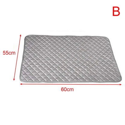 Large Size Ironing Mat Laundry Pad Washer Dryer Cover Board Heat Resistant Blanket Mesh Press Clothes Protect Protector