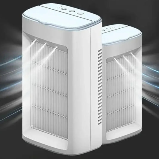 Lightweight Air Conditioning Fan
Small Air Conditioner
Desktop Mobile Cooler
Humidifier Air Cooler
Plastic Material Fan