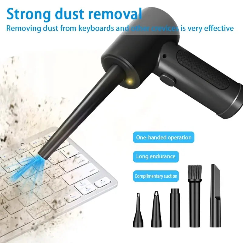M1345 Multi-function Dust Collector Portable Car Home Mini Wireless High Power Dust Blower Large Capacity Battery Outdoor Use