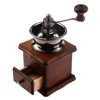 Manual coffee grinder
Wood hand mill
Metal hand mill
Spice mill (wood color)
