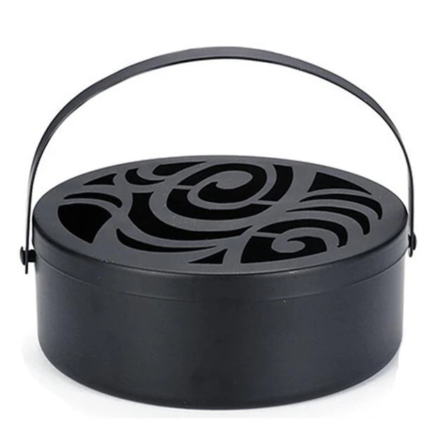 Metal Portable Mosquito Coil Holder
Household Mosquito Repellent Box
Classical Design Portable Mosquito Coil Holder