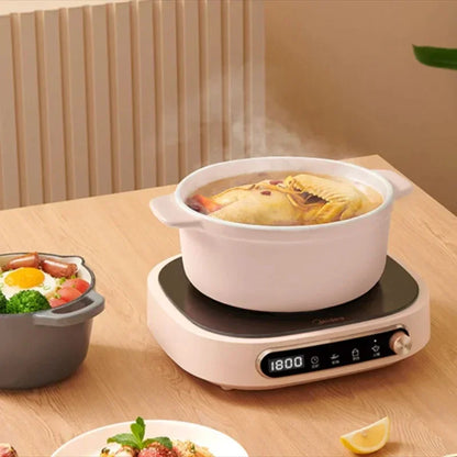 Midea Electric Ceramic Stove Induction Cooker 2200W Mini Hotpot Stove