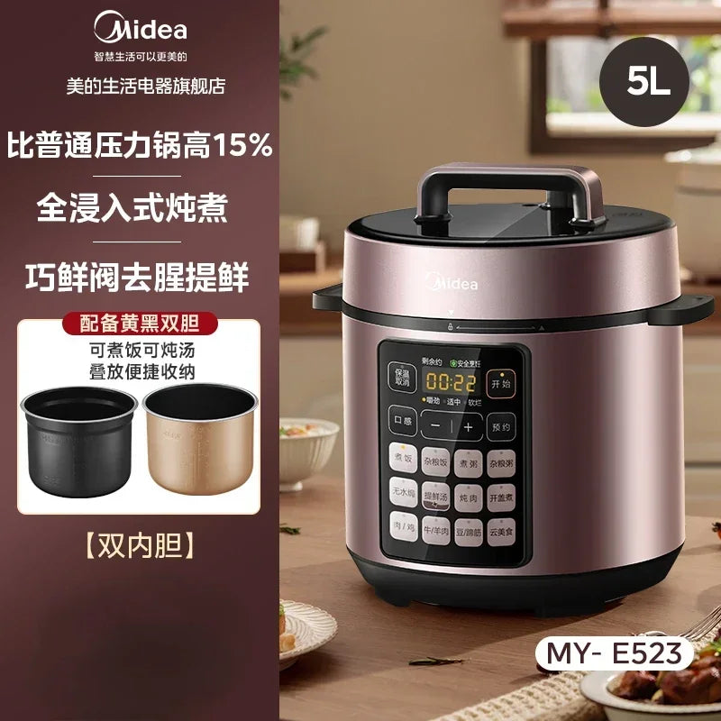 Midea Electric Pressure Cooker - 5L Rice Cooker