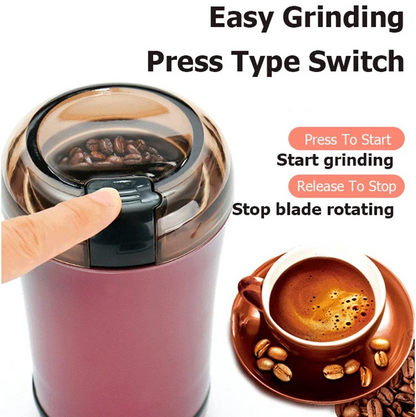 Household Small Grinder
Small Grain Grinder
Coffee Grinder Stainless Steel
Nuts Beans Grains Mill
Herbs Electric Grinding