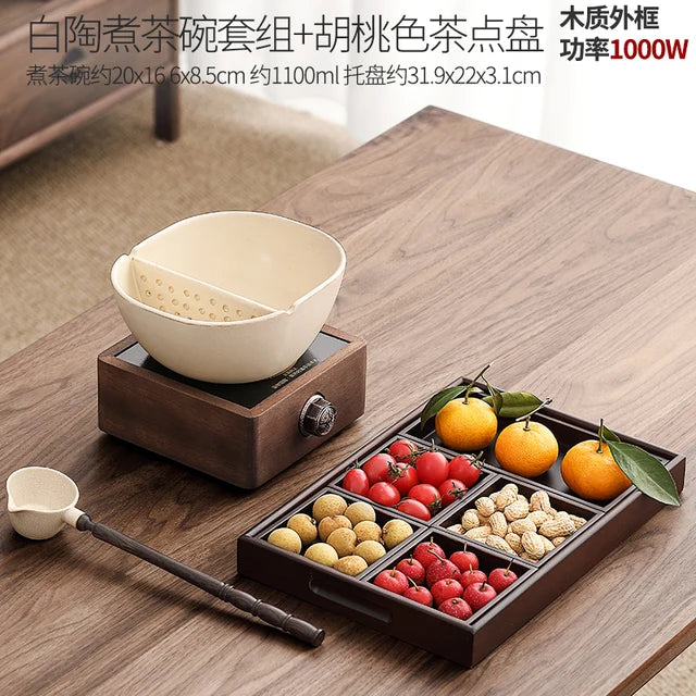 Electric Burner Tea Stove Induction Cooktop 1300W Induction Cooker Hot Plate Electric Cooker Induction Stove