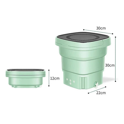Mini Folding Ultrasonic Portable Washing Machine
Portable Turbo Personal Rotating Cleaning Washer
Automatic Cycle Cleaning Washer Dryer Bucket