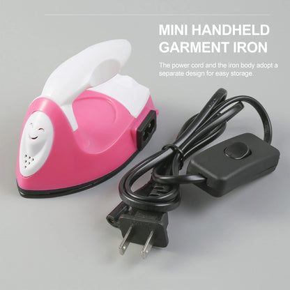 Mini Handheld Garment Iron
Non-Stick Portable Electronic Iron
US Plug