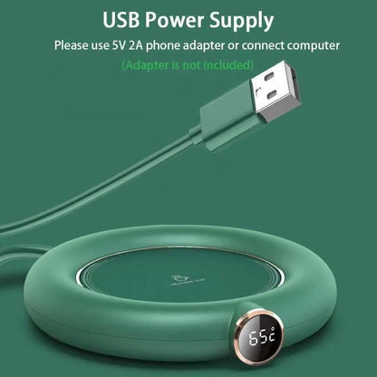 Mini Portable USB Cup Warmer
Coffee Mug Heating Coaster
Smart Thermostatic Hot Plate
Milk Tea Water Heating Pad Heater