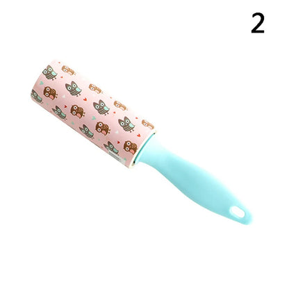 Mini Roller Dust Wiper Clothes Coat Sticky Lint Roller Cleaning Hair Remover