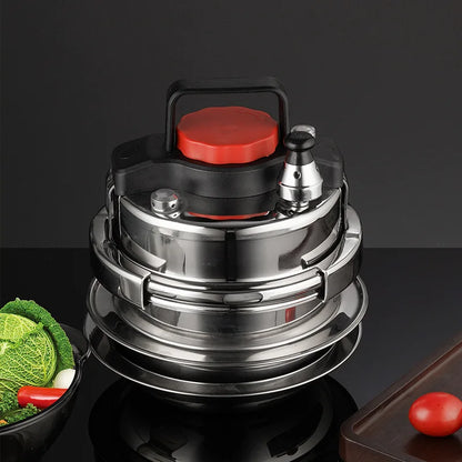 Mini Stainless Steel Pressure Cooker
Small Pressure Cooker
Cooker Pot Outdoor for Camping
Household Fragrant Rice Cooker