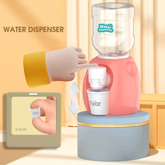 Mini Water Dispenser Baby Toy Drinking Water Cooler Children Props Home Decor Ornament Home Accessories