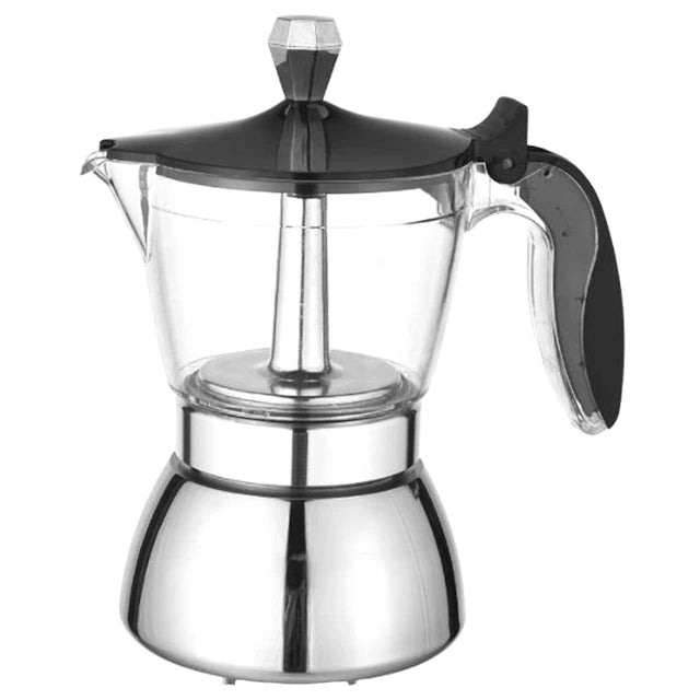 Moka Pot

4 Cup Stovetop Espresso Maker

Cuban Coffee Percolator Machine

Premium Moka Italian Espresso Coffee Maker