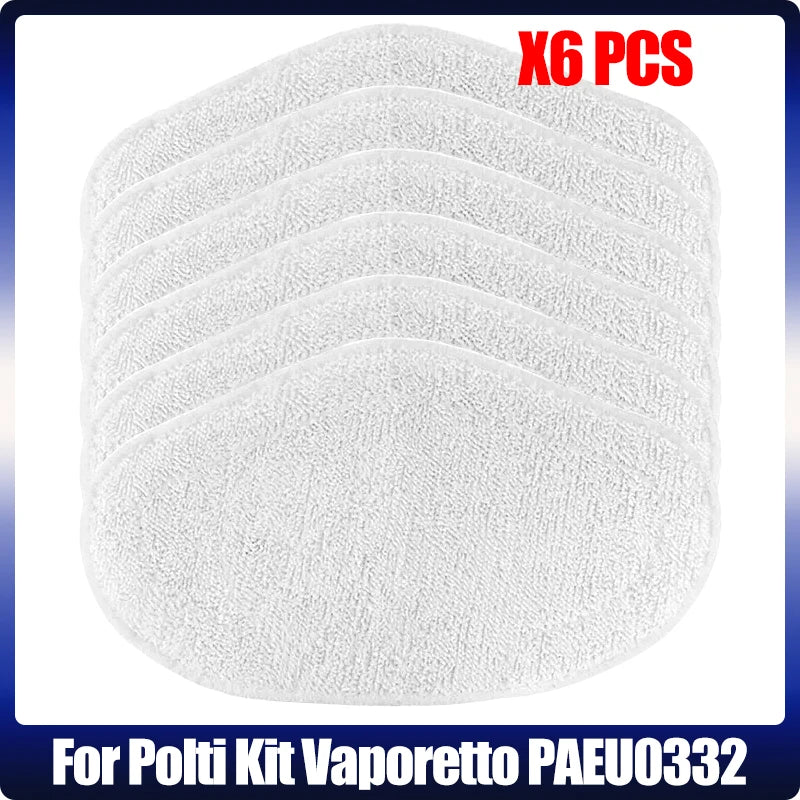 Mop Pads for Polti Vaporetto Steam Vacuum Cleaner PAEU0332 Kit