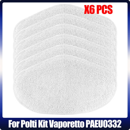 Mop Pads for Polti Vaporetto Steam Vacuum Cleaner PAEU0332 Kit