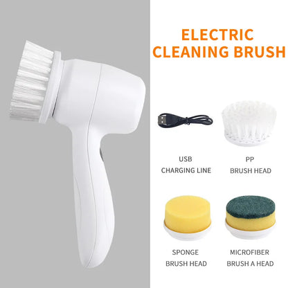 Electric Cleaning Brush for Kitchen and Bathroom