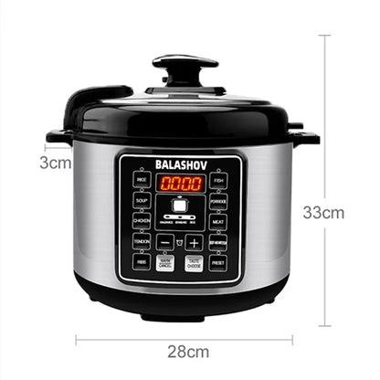 Electric Pressure Cooker
Soup Cooker
Porridge Cooker
Rice Cooker
Meal Heater