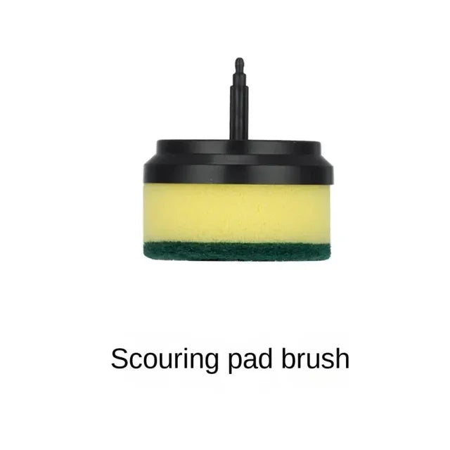 Electric Spin Scrubber with Replaceable Brush Heads
Rechargeable Bathroom Kitchen Oven Dish Floor