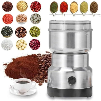 Electric Coffee Bean Grinding Tool Stainless Steel Milling Machine