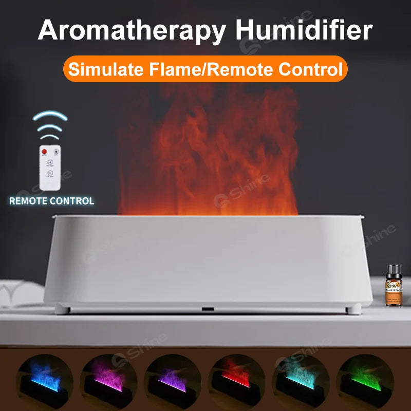 Air Humidifier Aromatherapy Humidifier with Remote Control Essential Oil Diffuser