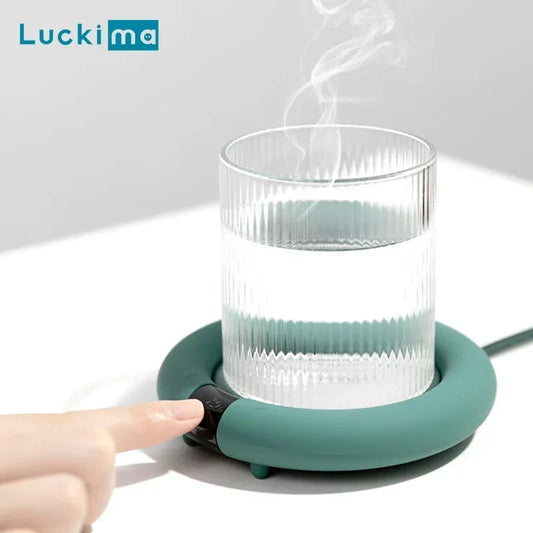 Coffee Mug Warmer Electric Heating Coaster
Adjustable Tea Cup Warmer 
Christmas Birthday Gift.