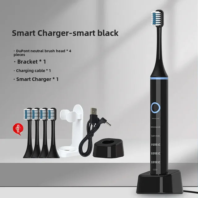 Intelligent Electric Toothbrush Soft Bristle Portable Rechargeable Toothbrush