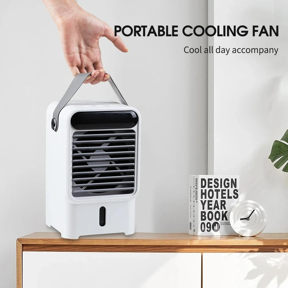 Mini Portable Air Conditioner Fan

Rapid Cooling Water Circulation Conditioning

Small Fan USB