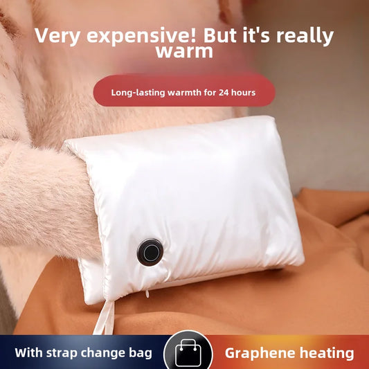 USB Rechargeable Hand Warmer Baby Nylon Winter Portable Electric Heater